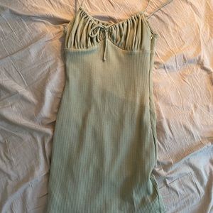 Green Mini Dress